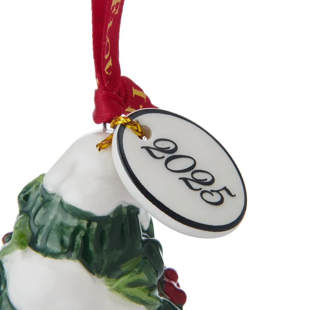 Fitz and Floyd Woodland Holiday ornamento albero 2025 orso