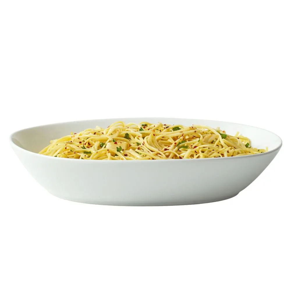 Fitz and Floyd Everyday White Serve Bowl ciotola ovale 36,2 cm