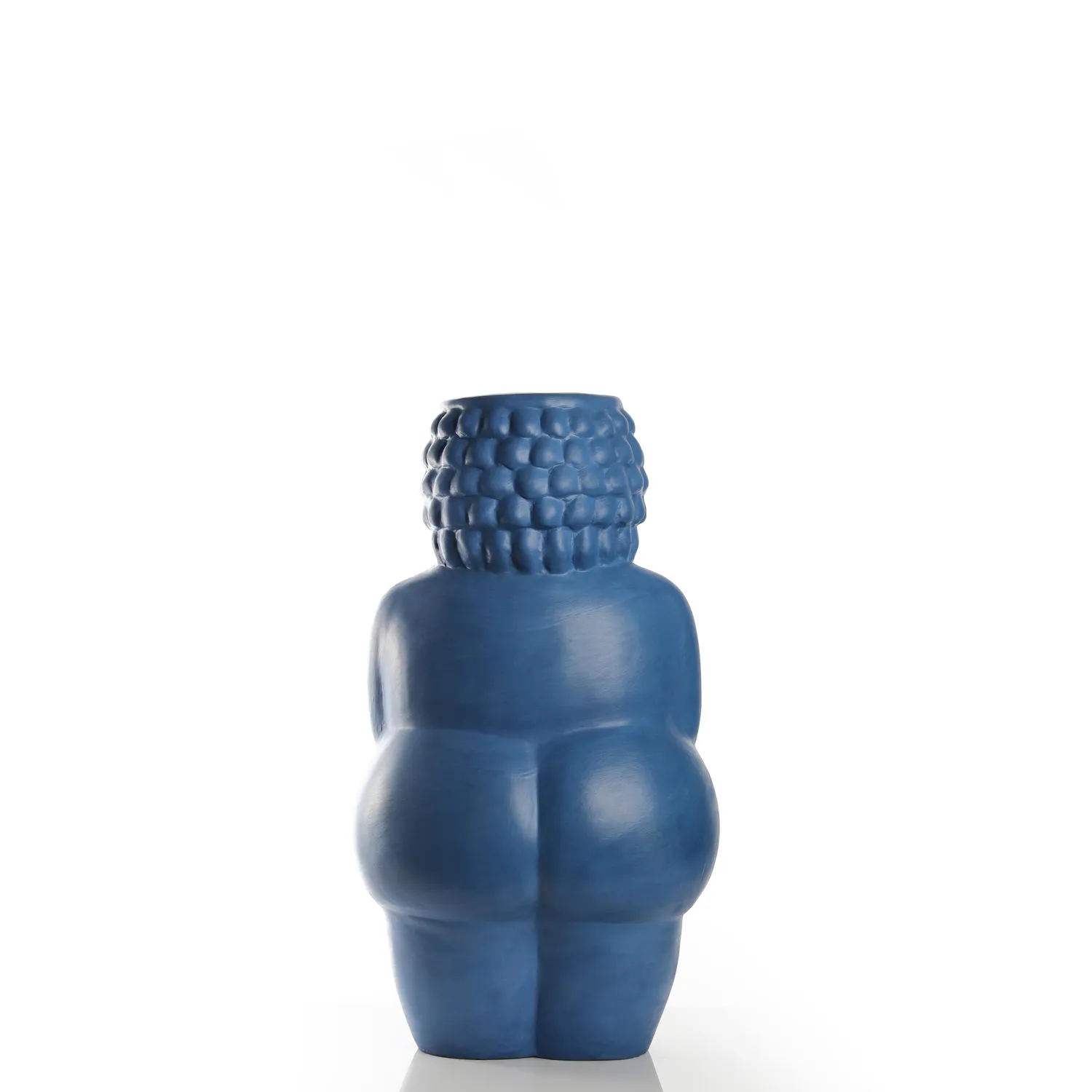 400 Gon Gisella Blu vaso terracotta blu 50 cm artigianale