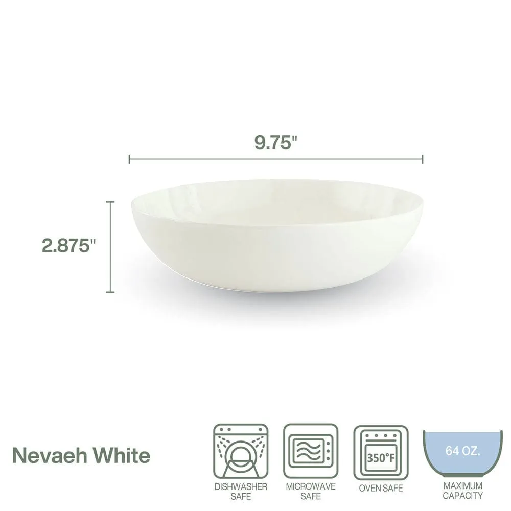 Fitz and Floyd Nevaeh White insalatiera bianca 1,9 l
