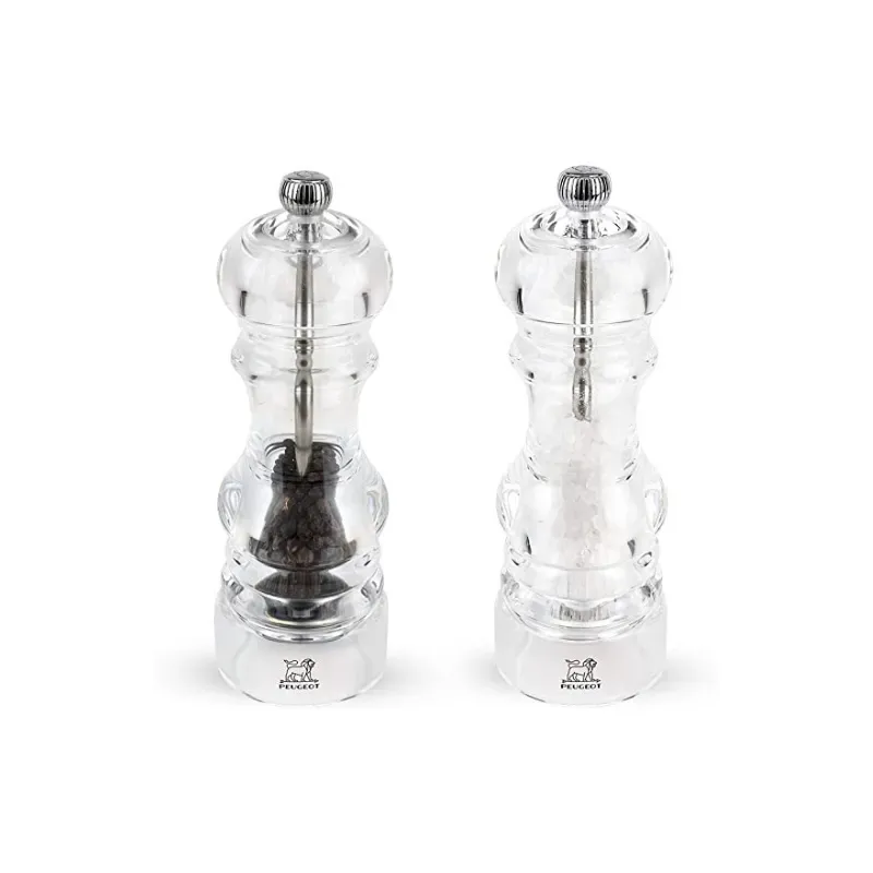 Peugeot Nancy 18 cm set 2 macinapepe trasparente