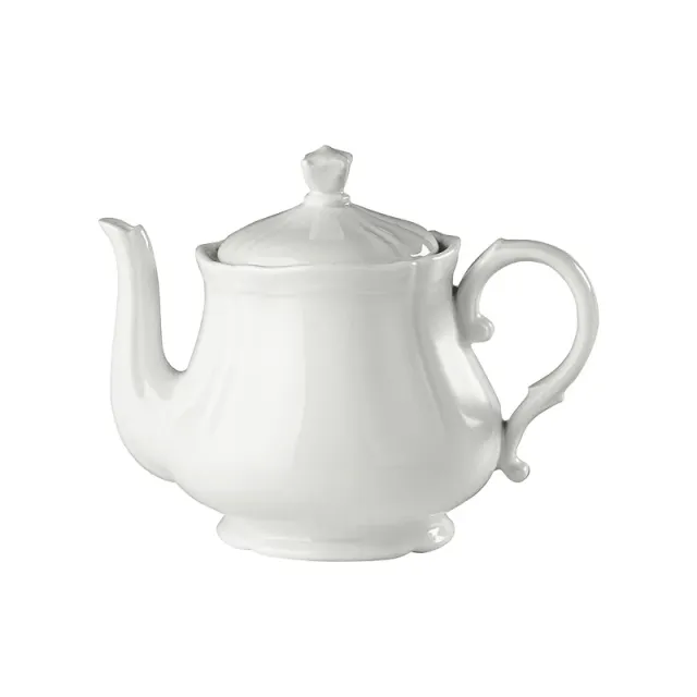 Ginori 1735 Antico Doccia teiera porcellana bianca