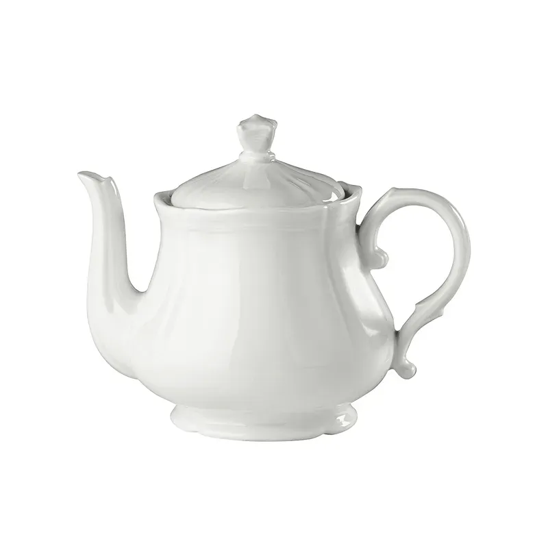Ginori 1735 Antico Doccia teiera porcellana bianca