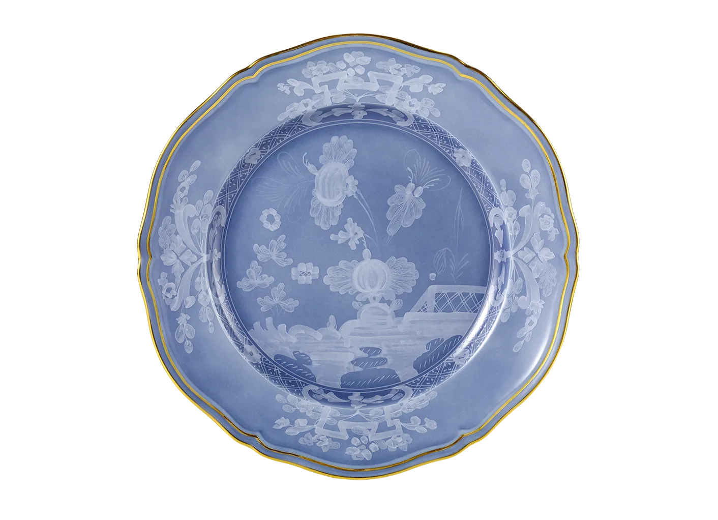 Ginori 1735 Oriente Italiano Filo Oro segnaposto porcellana