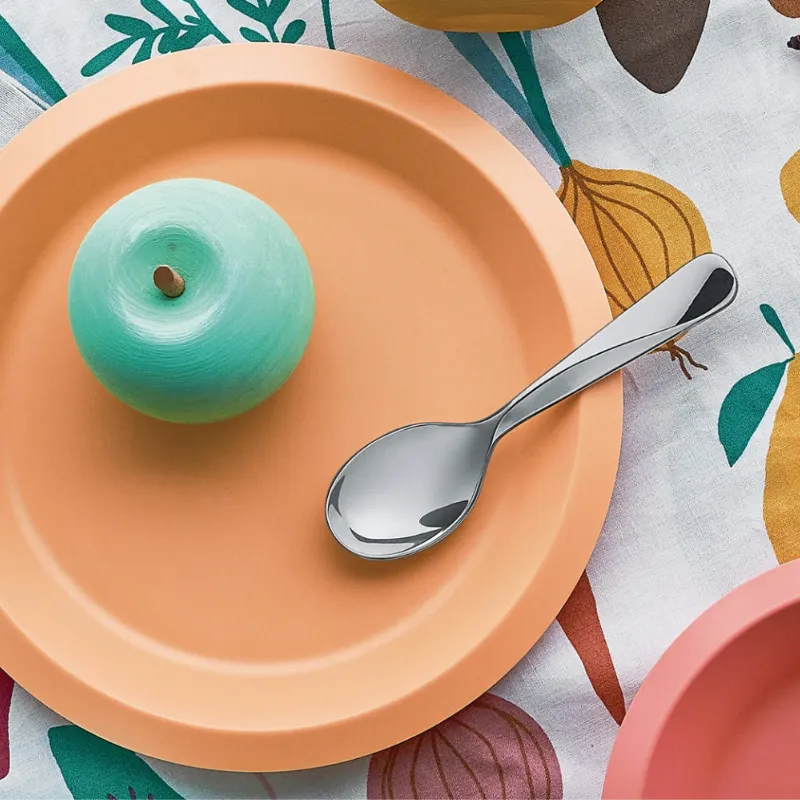 Alessi Giro Kids set tavola bambino 3 pezzi colorato