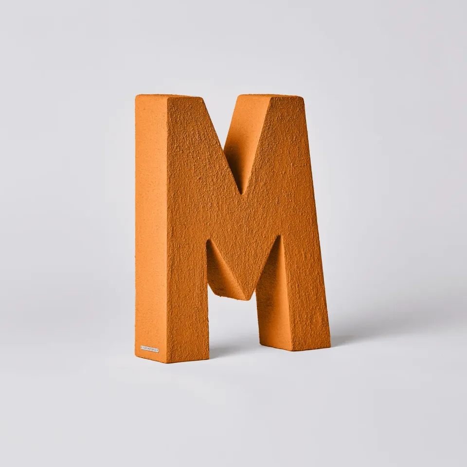 Andrea M ciotola ceramica arancio puro taglia M