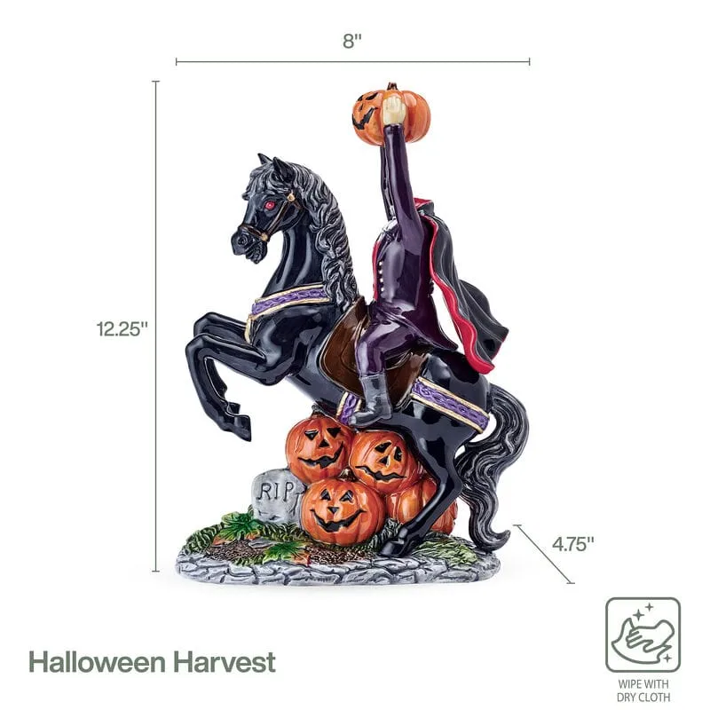 Fitz and Floyd Halloween Cavaliere senza Testa Statuina 31cm