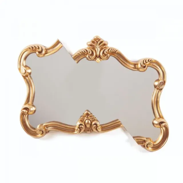 Seletti Tetris 2.0 specchio cornice dorata