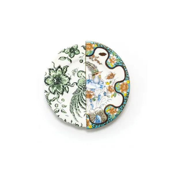 Seletti Hybrid Zoe piatto frutta bone china