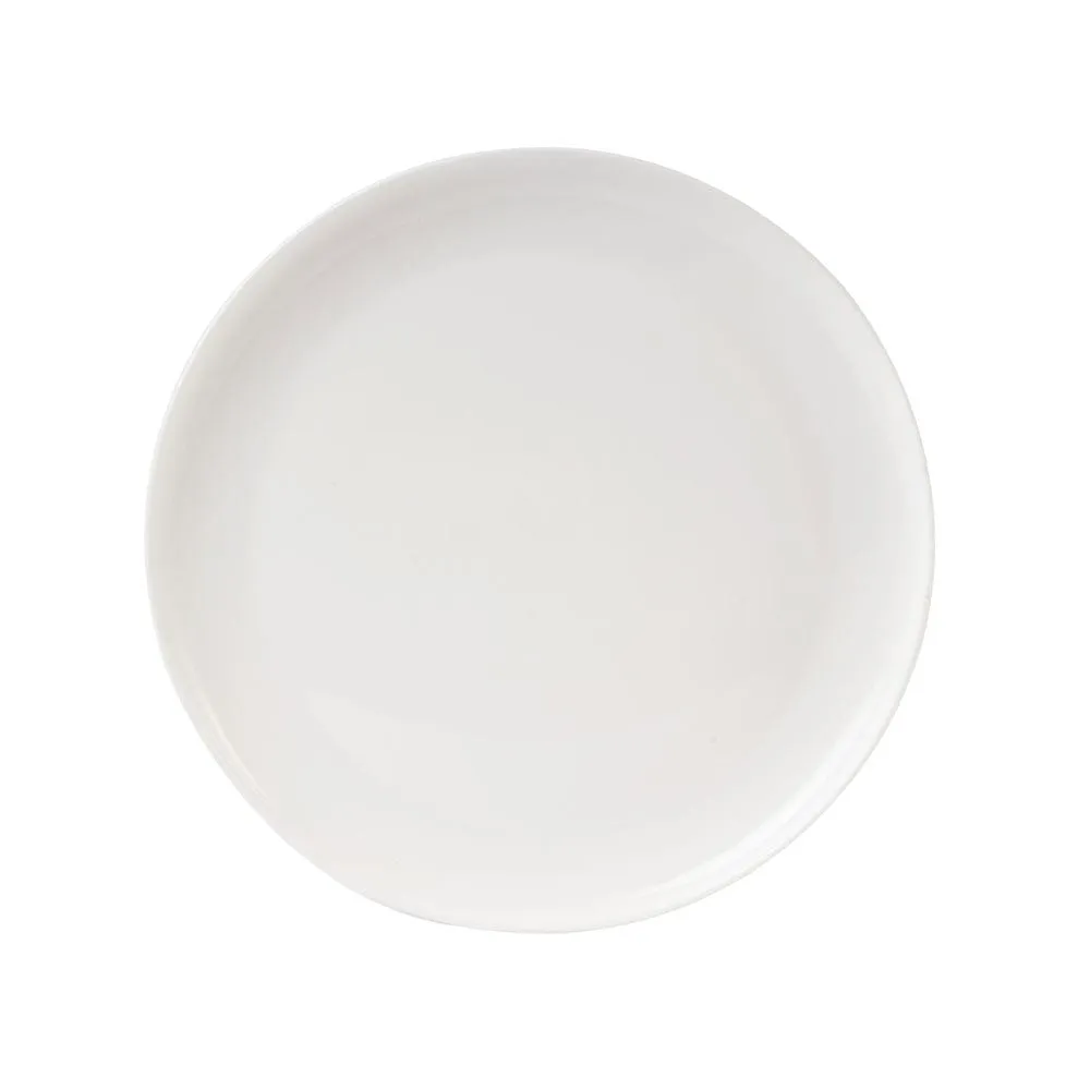 Fitz and Floyd Nevaeh White Coupe servizio piatti 16 pezzi bone china