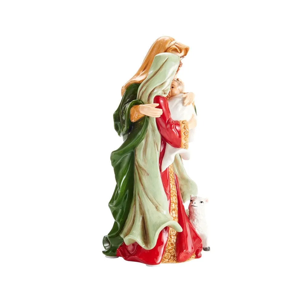 Fitz and Floyd Nativity Holy Family statuina presepe musicale