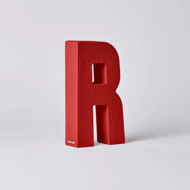 Andrea R tovaglia rotonda rosso carminio taglia M