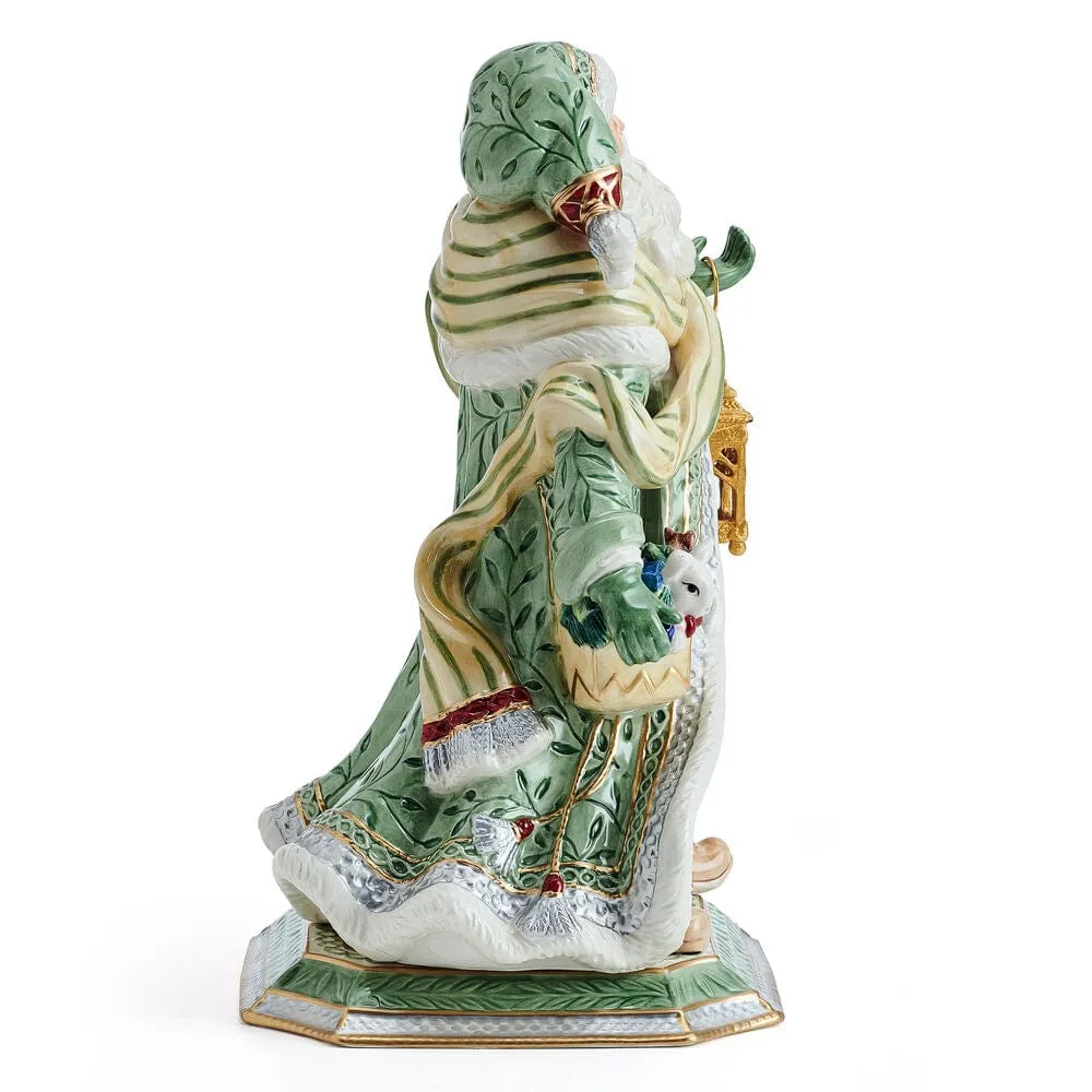 Fitz and Floyd Gregorian Studio statuina Babbo Natale 33 cm