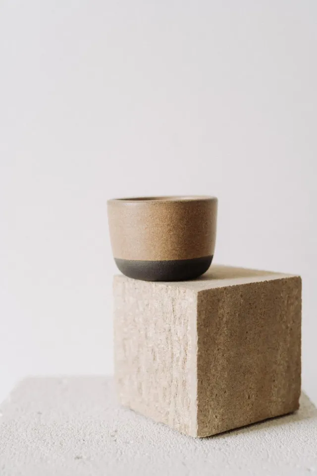 Poemi Fika tazza 150 ml nera effetto matt