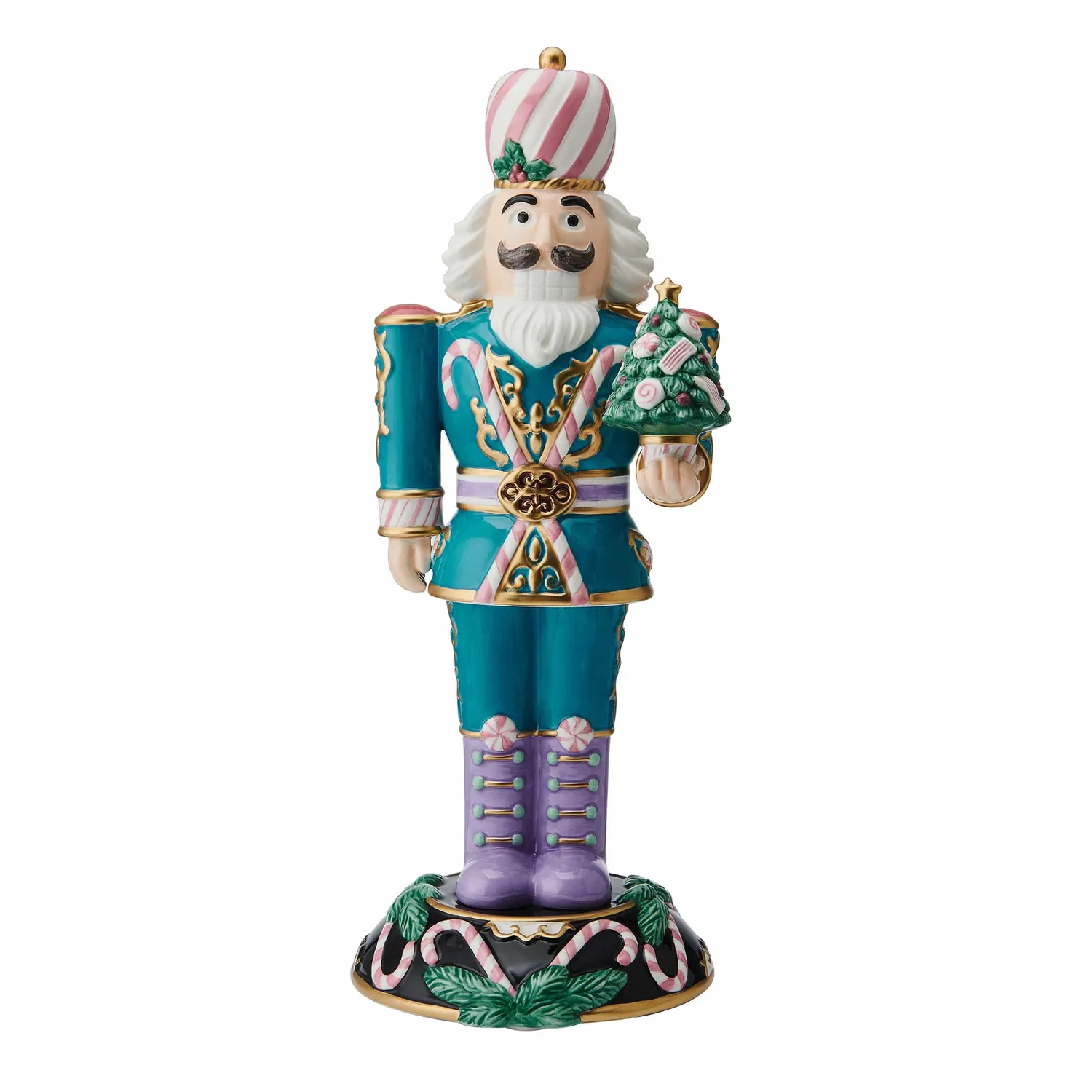 Fitz and Floyd Holiday Nutcracker Sugar Plum schiaccianoci 43 cm