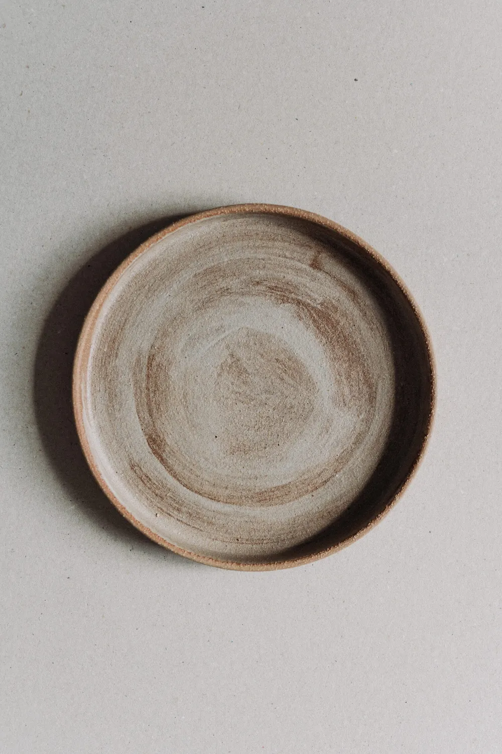 Poemi Earth piatto 22 cm terracotta