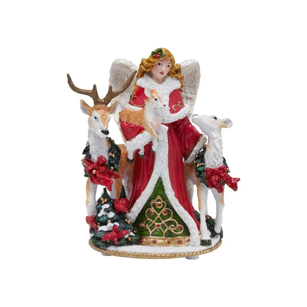 Fitz and Floyd Angels Among Us carillon angelo resina 20 cm