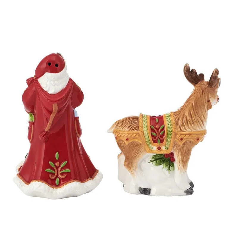 Fitz and Floyd Santa's Gift set sale e pepe Babbo Natale