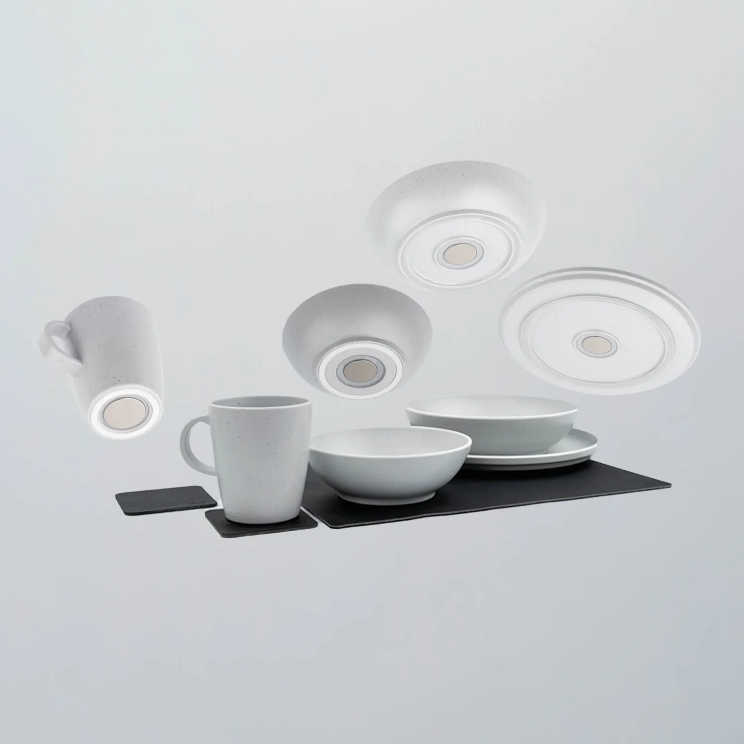 Silwy Dolomit White Set Plastica 8 Pezzi Magnetico