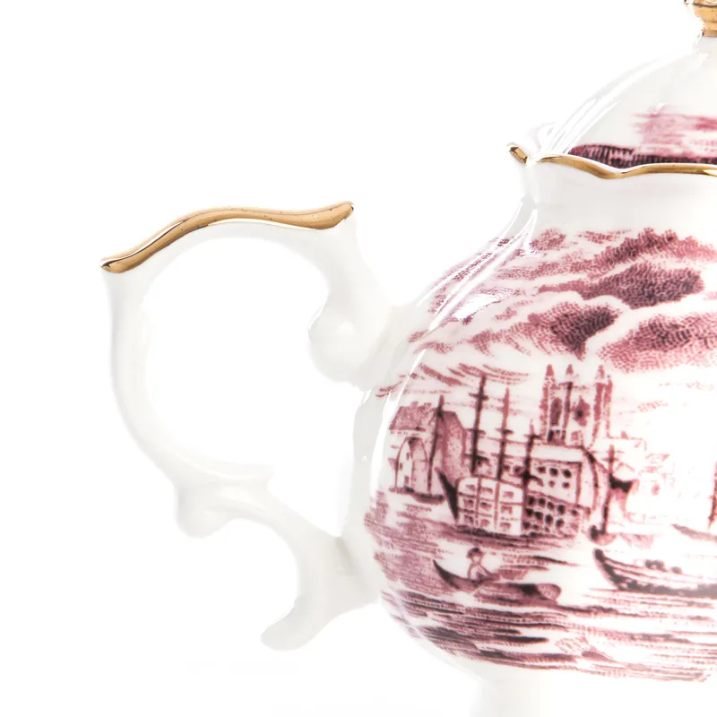 Seletti Hybrid Smeraldina teiera in bone china