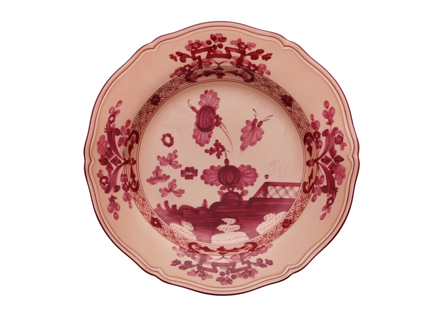 Ginori Oriente Italiano segnaposto porcellana garofano