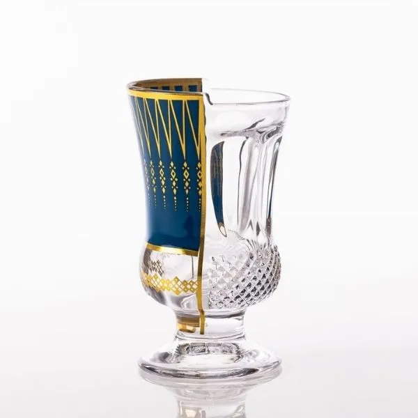 Seletti Hybrid Pannotia set 3 bicchieri vetro