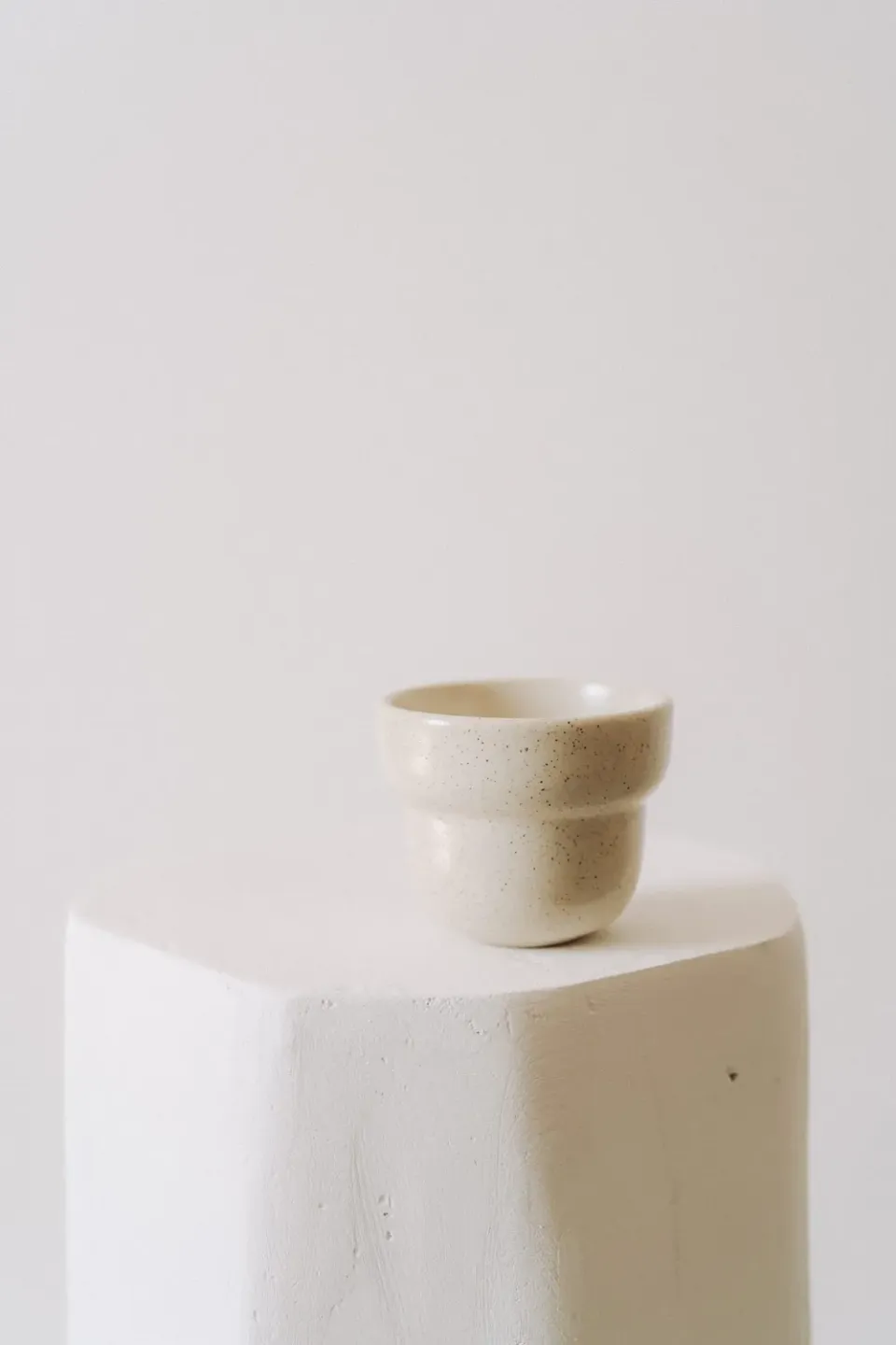 Poemi Pearl 220 ml tazza cappuccino bianco caldo