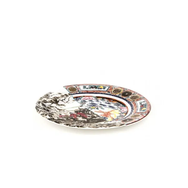 Seletti Hybrid Eusapia Piatto Piano bone china